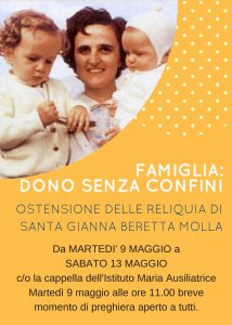 volantino Santa Gianna Beretta