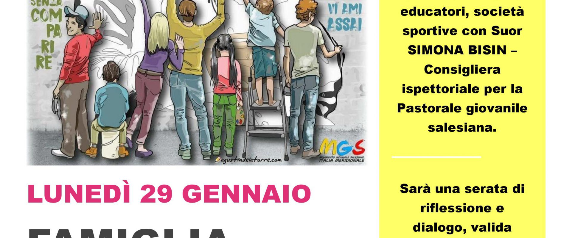 29 gennaio 2018: Famiglia, Chiesa e Sport